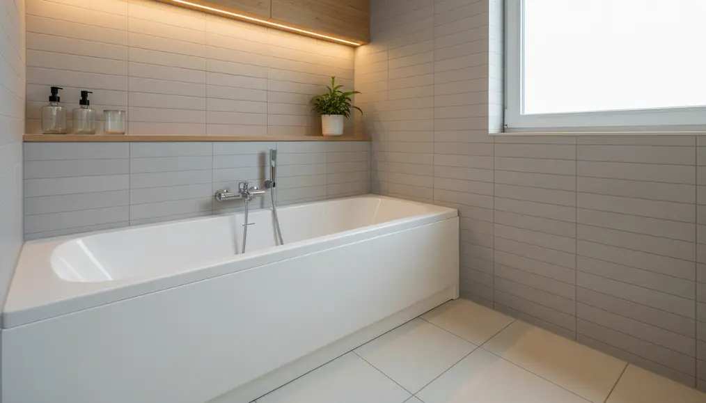 Inspirasi Desain Kamar Mandi Bathtub Kecil: Memaksimalkan Estetika dan Fungsi